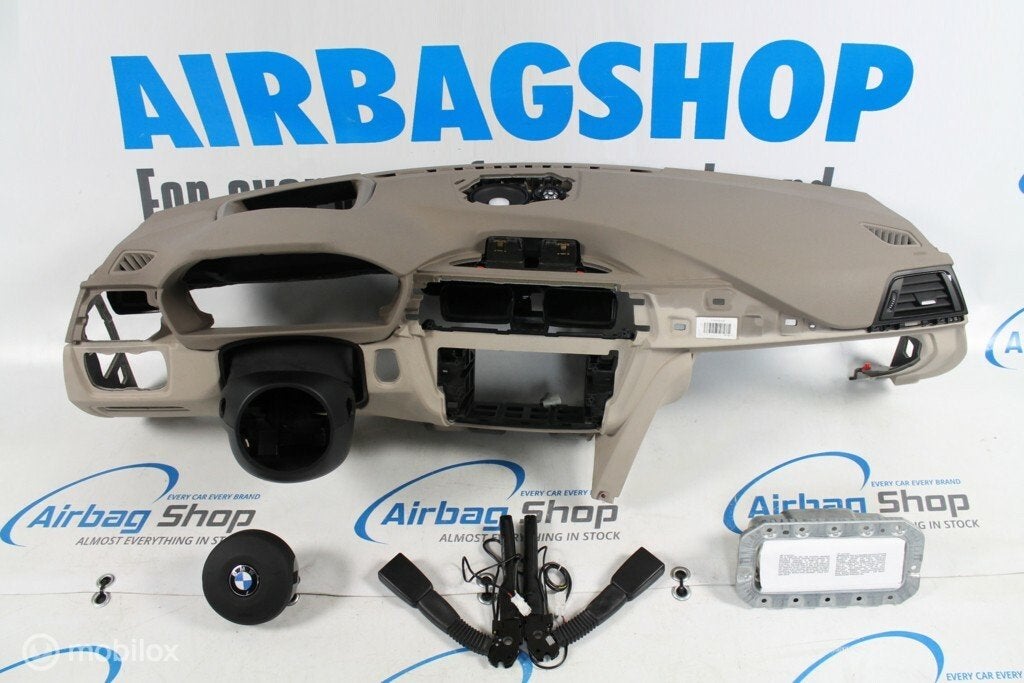 Airbag kit - Tableau de bord beige HUD M BMW 4 serie F32 F33