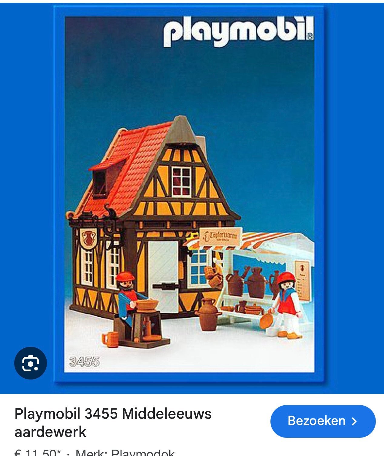 Coffret Playmobil 3455 complet et unique avec livret, Enlèvement, Comme neuf