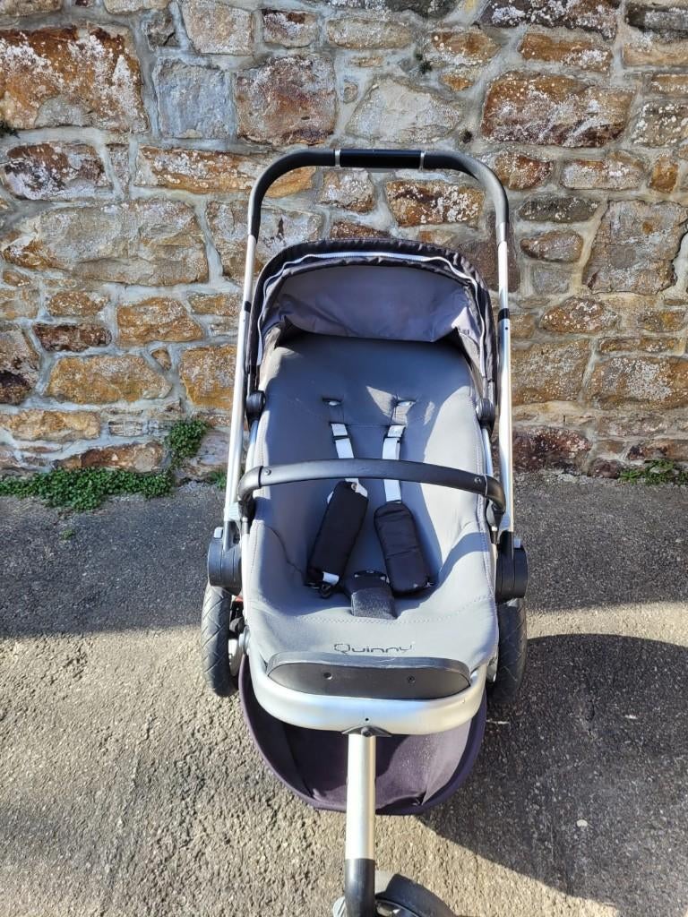 Poussette 3 en1, Enlèvement, Utilisé, Poussette, Quinny