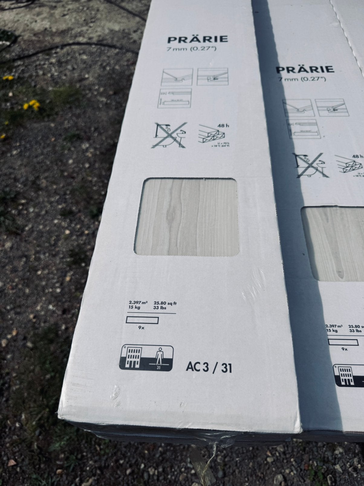 Nieuwe laminaat 15 vierkante meter + ondervloer te koop, Ophalen, Nieuw, Laminaat