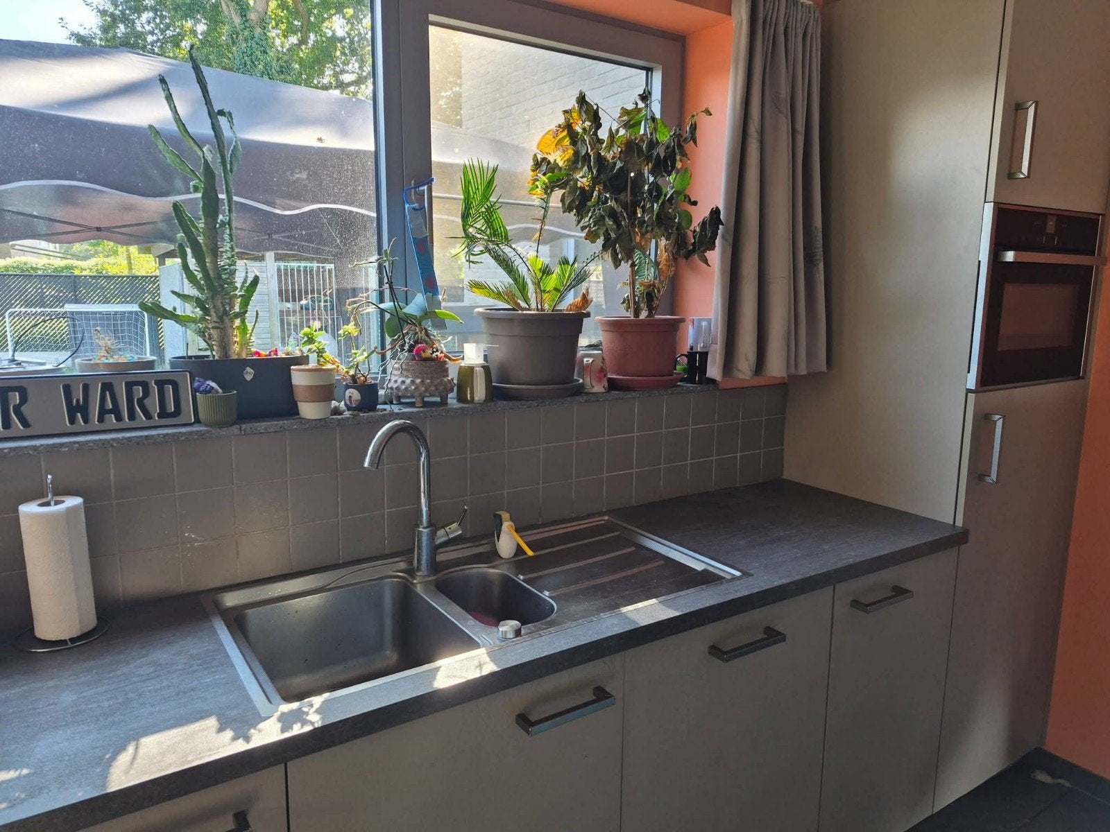 keuken in goede staat, Ophalen, Gebruikt, Hoekkeuken, Kunststof