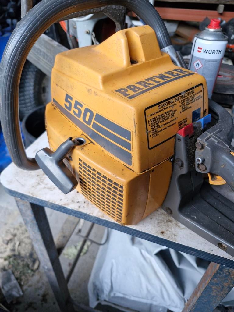 Tronçonneuse partner a remettre en route bonne, Enlèvement