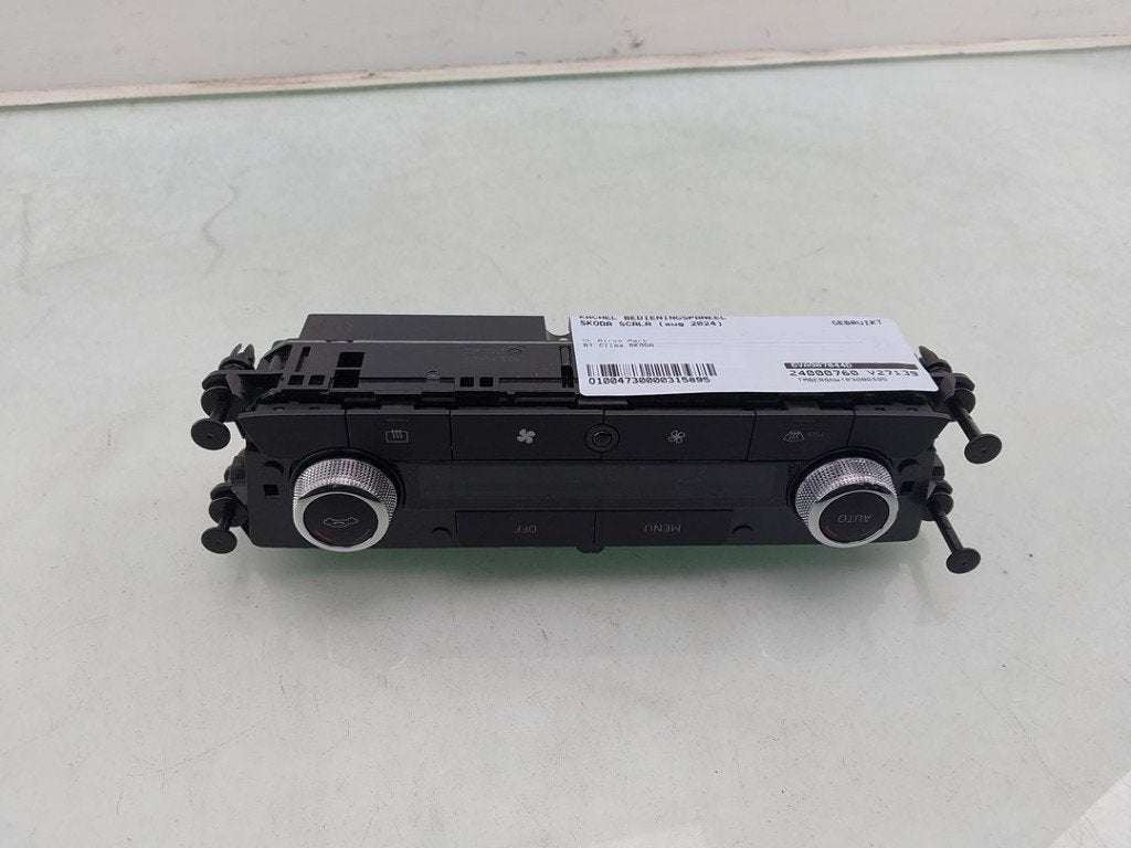 PANNEAU DE COMMANDE CHAUFFAGE CLIMATISATION (|6VA907044D|6VA, Utilisé, Info@skoda-auto.de, Skoda, Max-Planck-Straße  3-5
64331  Weiterstadt, DE