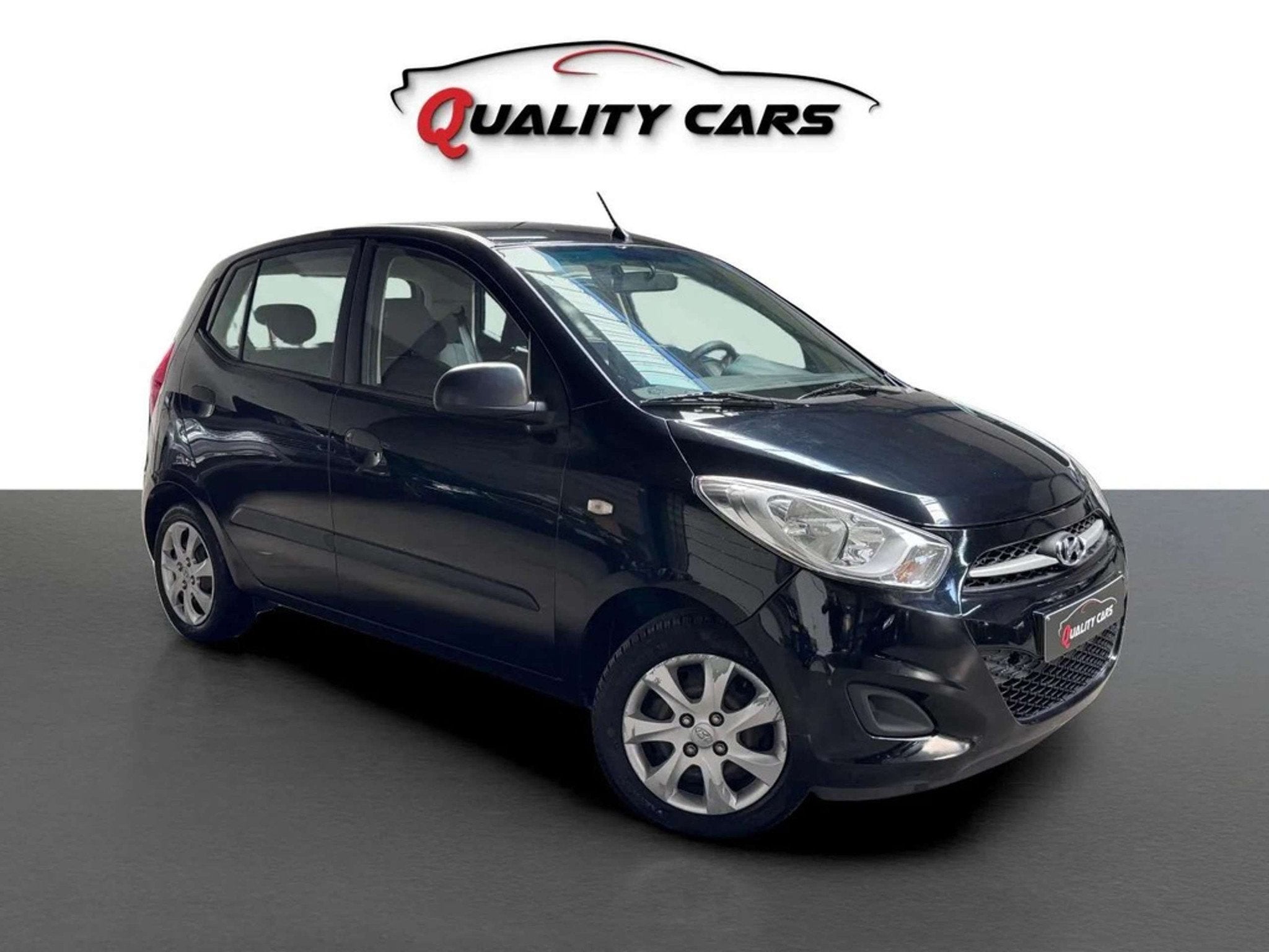 Hyundai i10 1.1i | 94.000 KM | Navi | CarPlay | Garantie, Auto's, Hyundai, Euro 5, Stof, Gebruikt, Zwart
