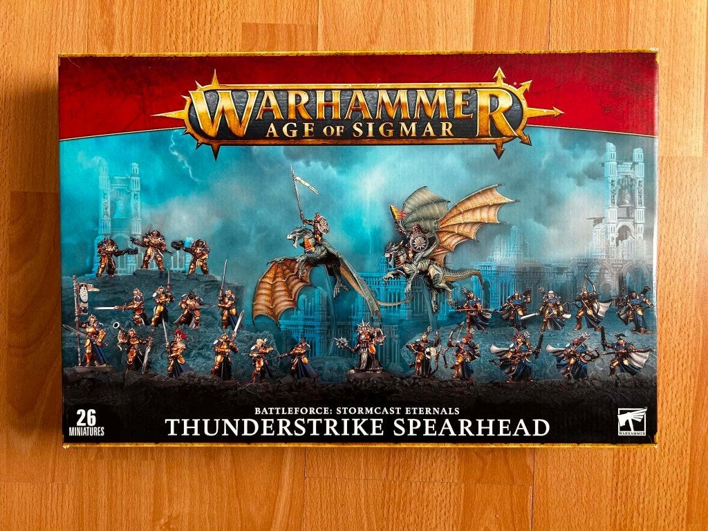 Battleforce Stormcast Eternals Thunderstrike Spearhead, Hobby & Loisirs créatifs, Enlèvement ou Envoi, Neuf, Warhammer, Figurine(s)