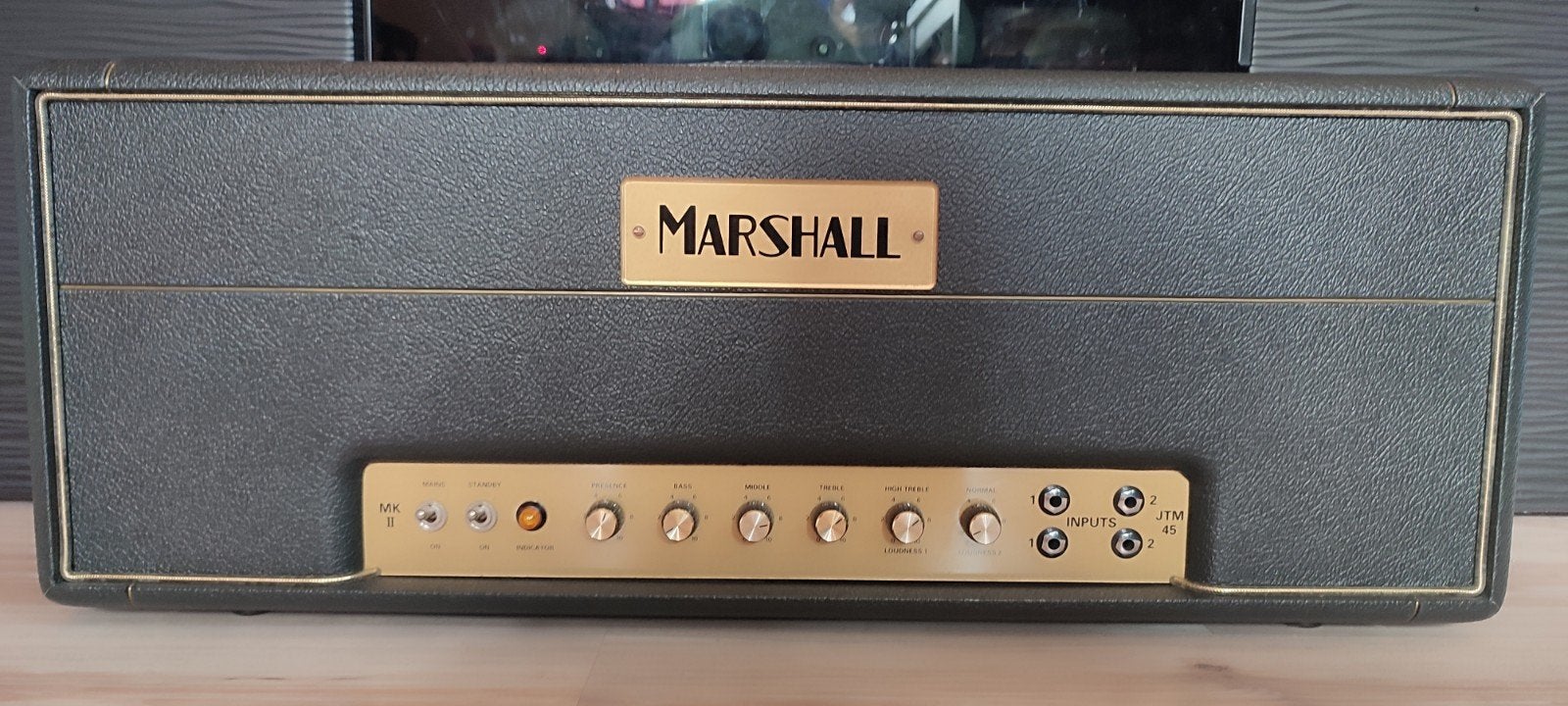 Marshall JTM 45/100 40th anniversary head - nr  25 of 250, Enlèvement, Comme neuf, Guitare, 50 à 100 watts