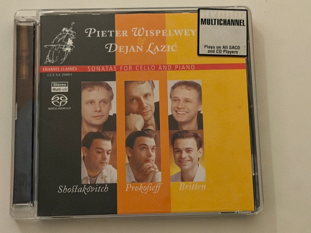 Shostakovich – Sonatas for Cello and Piano (SACD), Ophalen of Verzenden, Gebruikt, Britten