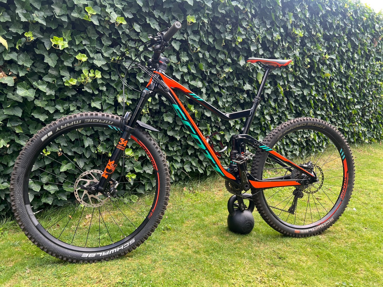 Scott Genius 930 29” Large Full Suspension Trail/Enduro, Gebruikt, Schijfrem, 53 tot 57 cm, Ophalen