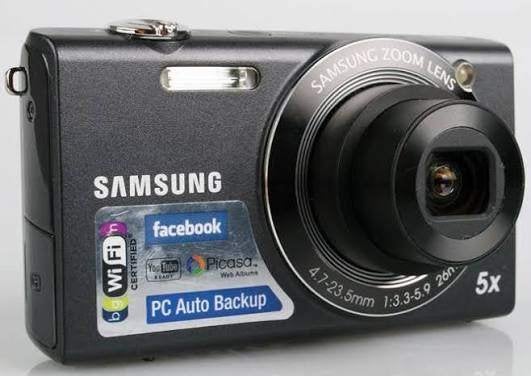 Samsung SH100 digitale Smart camera Touchscreen met WiFi, Audio, Tv en Foto, Geheugenkaart, Zo goed als nieuw, Samsung, 8 keer of meer