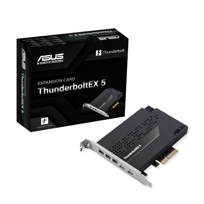 ASUS ThunderboltEX 5, Informatique & Logiciels, Cartes réseau, Envoi, Neuf, Interne, Asus