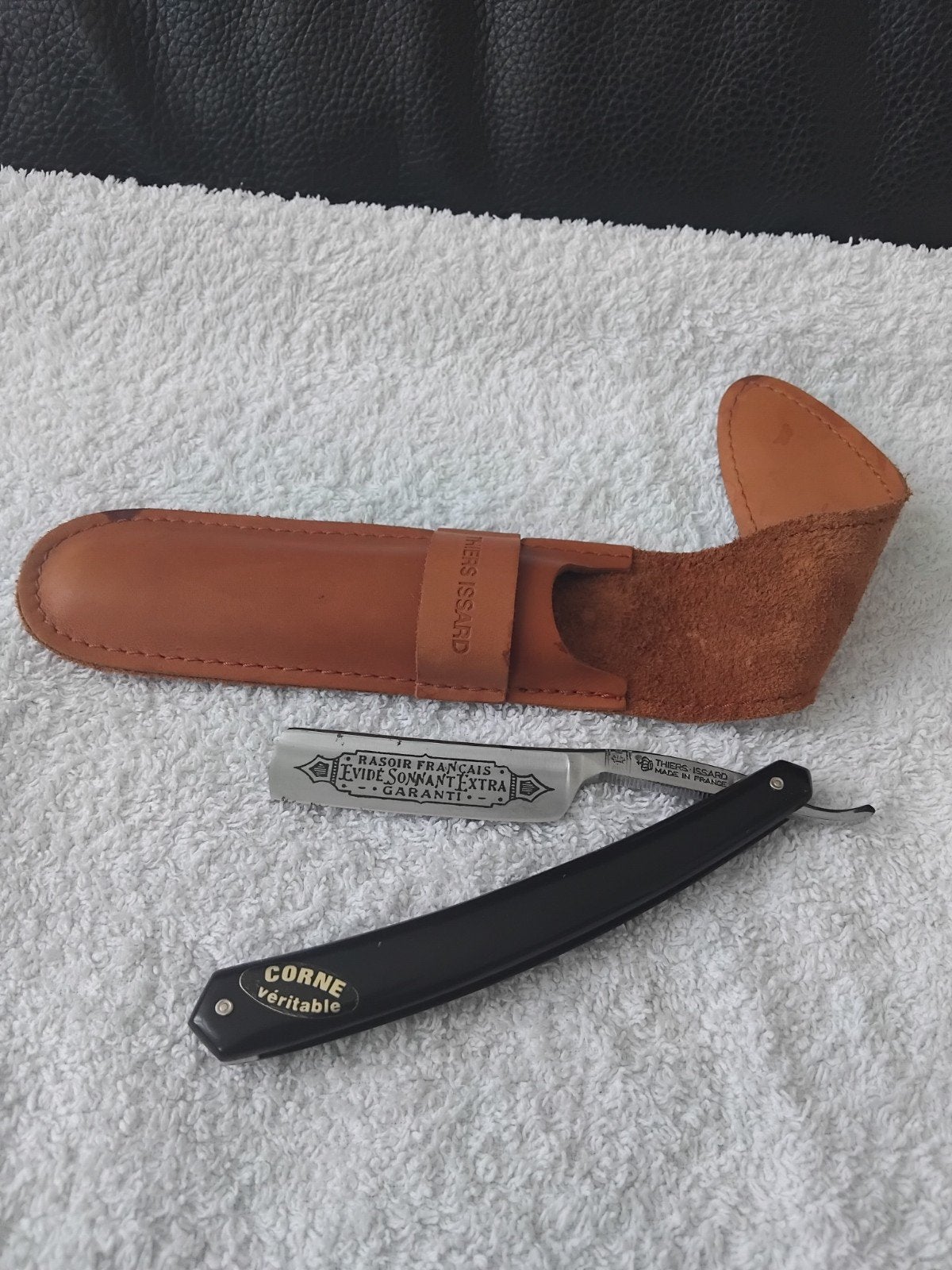 Vtg. Open Scheermes "Thiers-Issard, Antiek en Kunst, Ophalen of Verzenden