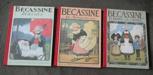 3 albums de Bécassine, Boeken, Meerdere stripboeken, Ophalen of Verzenden, Gelezen