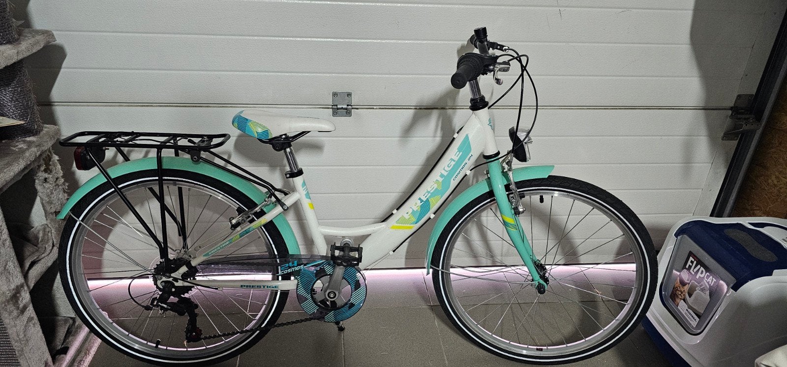 Mooie meisjesfiets 24 inch, Ophalen, 20 inch of meer, Gebruikt, Prestige