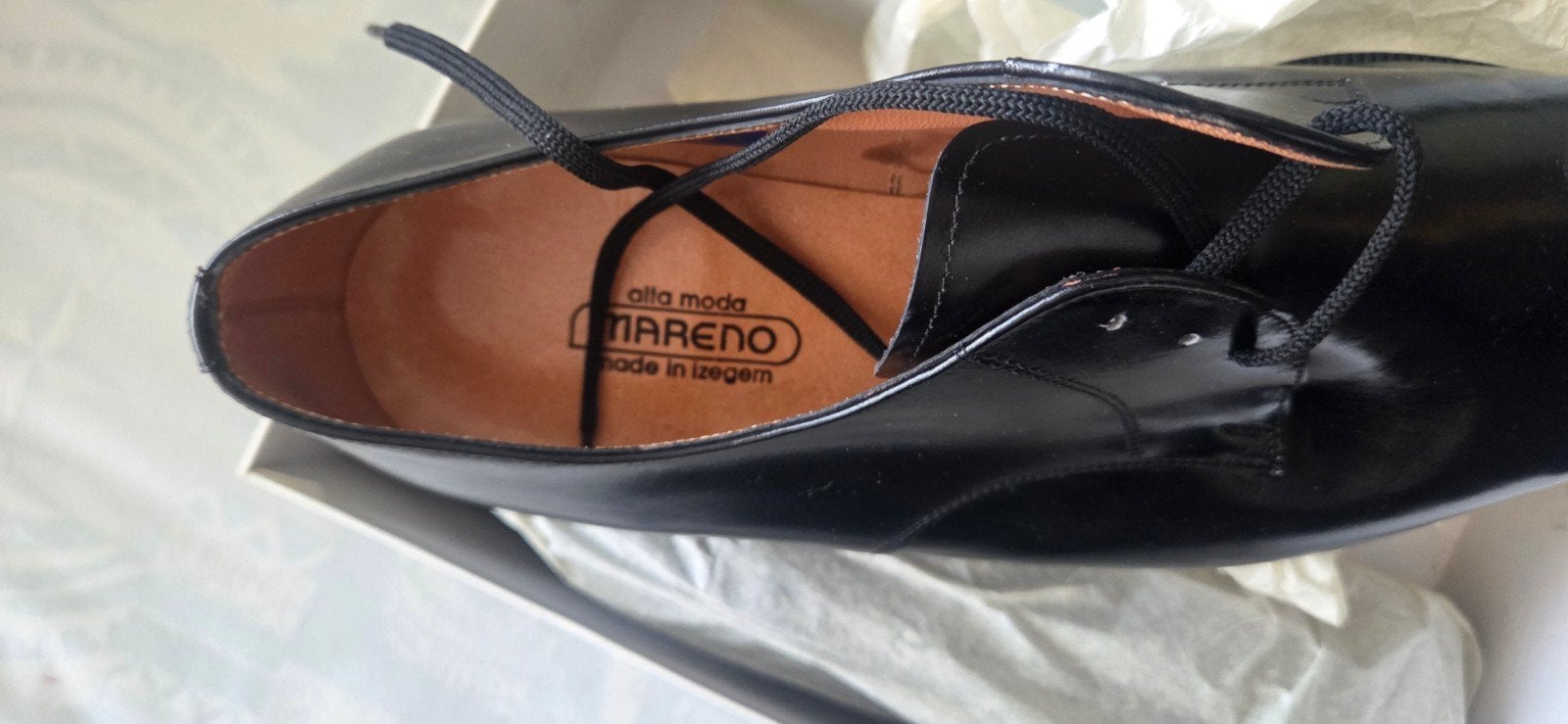 leren schoenen Mareno Nieuw maat 46, Vêtements | Hommes, Enlèvement
