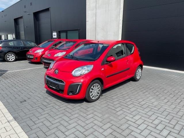 Citroen C1 1.0I, Toyota ketting motor, Met keuring +Garantie, Autos, Citroën, Rouge, Euro 5, Achat, Boîte manuelle