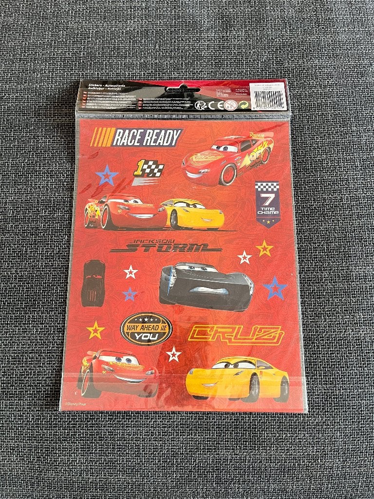 Stickers Cars, Enlèvement ou Envoi, Neuf, Bande dessinée ou Dessin animé