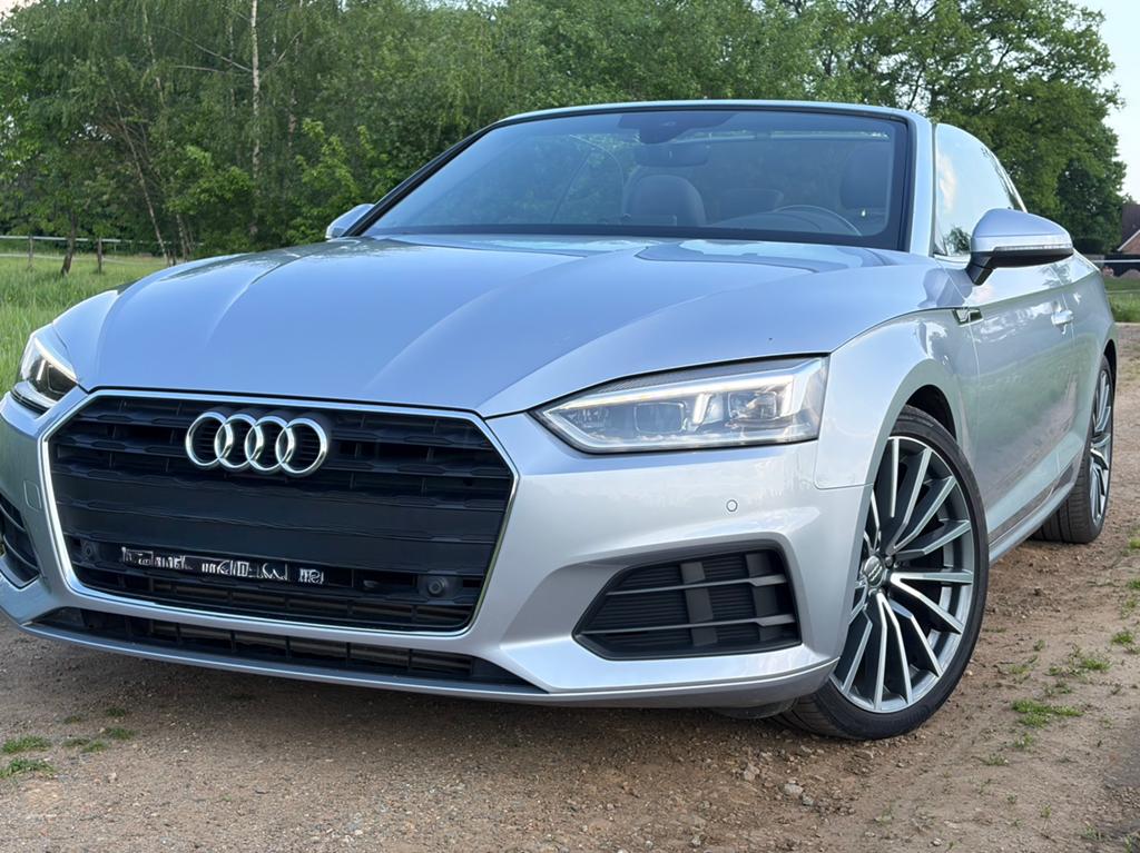 Audi A5 cabrio 2.0 TFSI Ultra Sport Edition 07/2018, Auto's, Zwart, Particulier, Cruise Control, A5