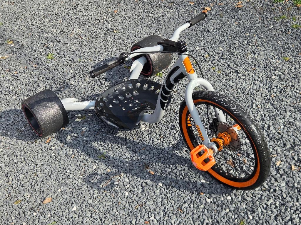 Drift trike, Ophalen, Gebruikt