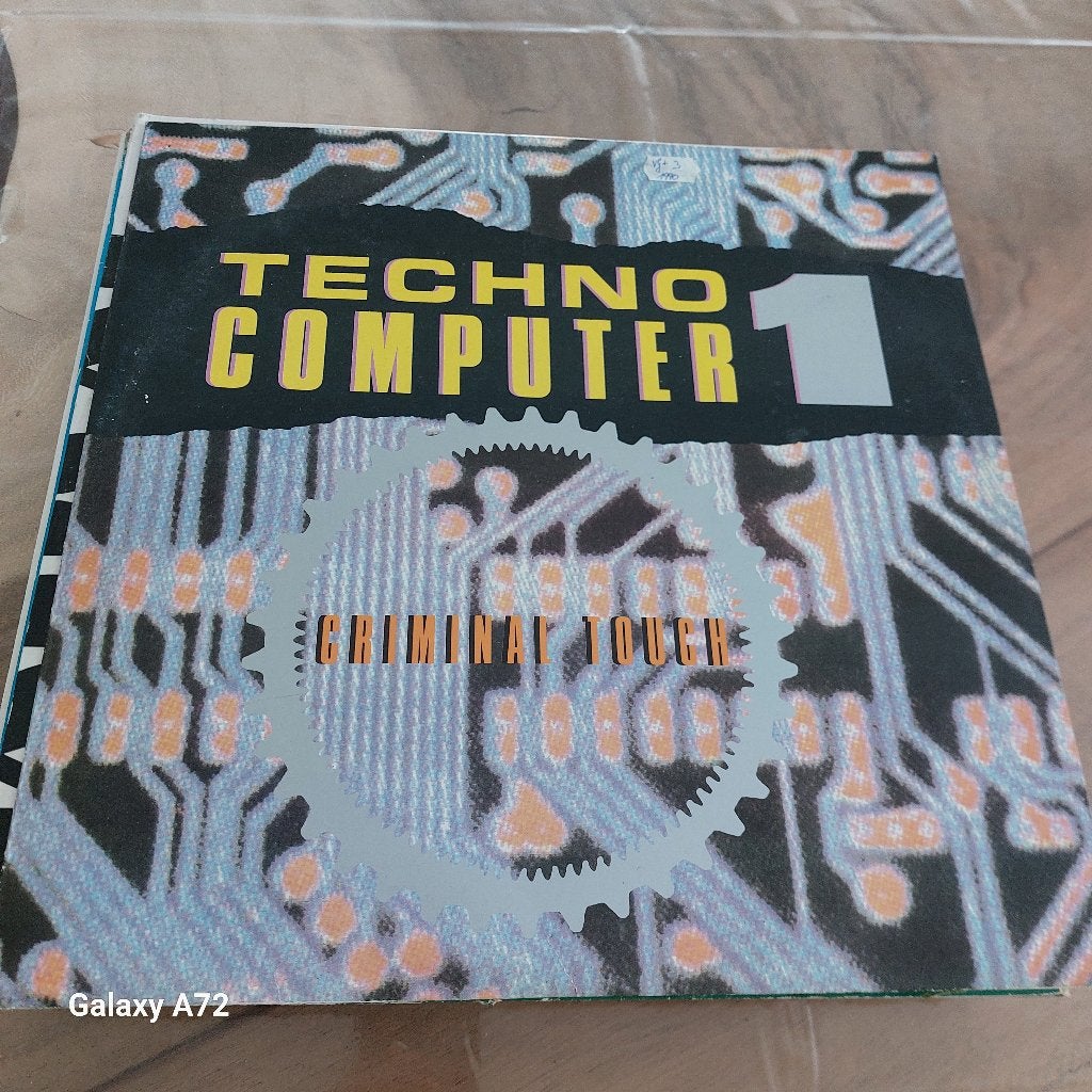 techno computer criminal love 12 inch maxi, Cd's en Dvd's, Gebruikt, Ophalen of Verzenden, Techno, 12 inch