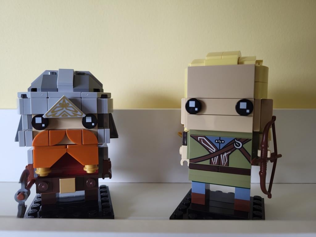Lego 40751 Brickheadz Lord of the rings: Legolas & Gimli, BrickHeadz, Lego, Compleet, Ophalen of Verzenden