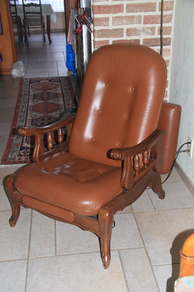 Relaxzetel, Huis en Inrichting, Ophalen, Gebruikt, Hout