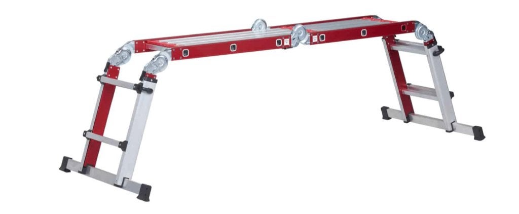 Altrex Varitrex Do-It-All 43 treden, Ophalen, Zo goed als nieuw, Ladder, Opvouwbaar of Inschuifbaar