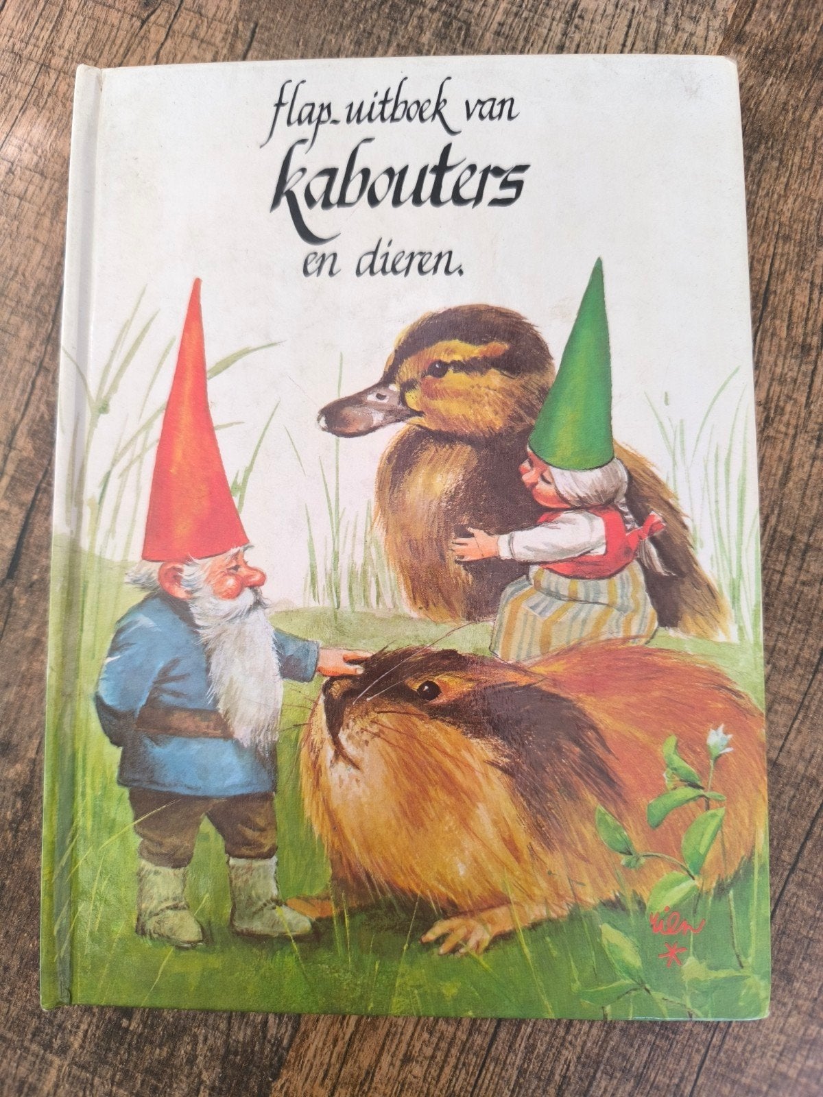 Flapuitboek van kabouters en dieren, Boeken, Ophalen, Gelezen, Rien Poortvliet