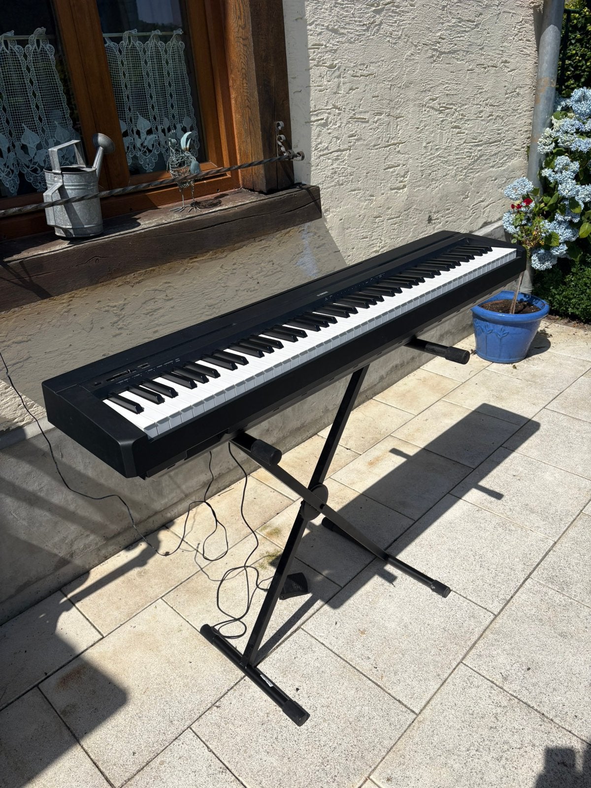 Piano Yamaha P-45B, Musique & Instruments, Enlèvement, Comme neuf, Noir, Piano