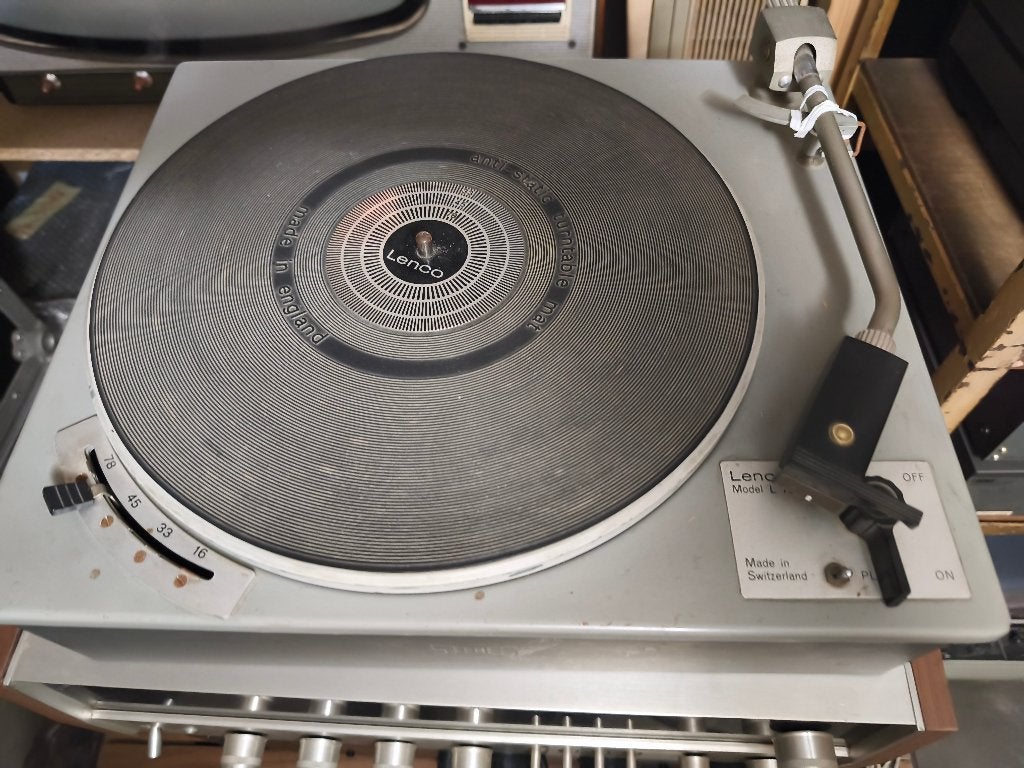 Lenco L70 draaitafel (voor onderdelen), Ophalen, Niet werkend, Platenspeler, Overige merken