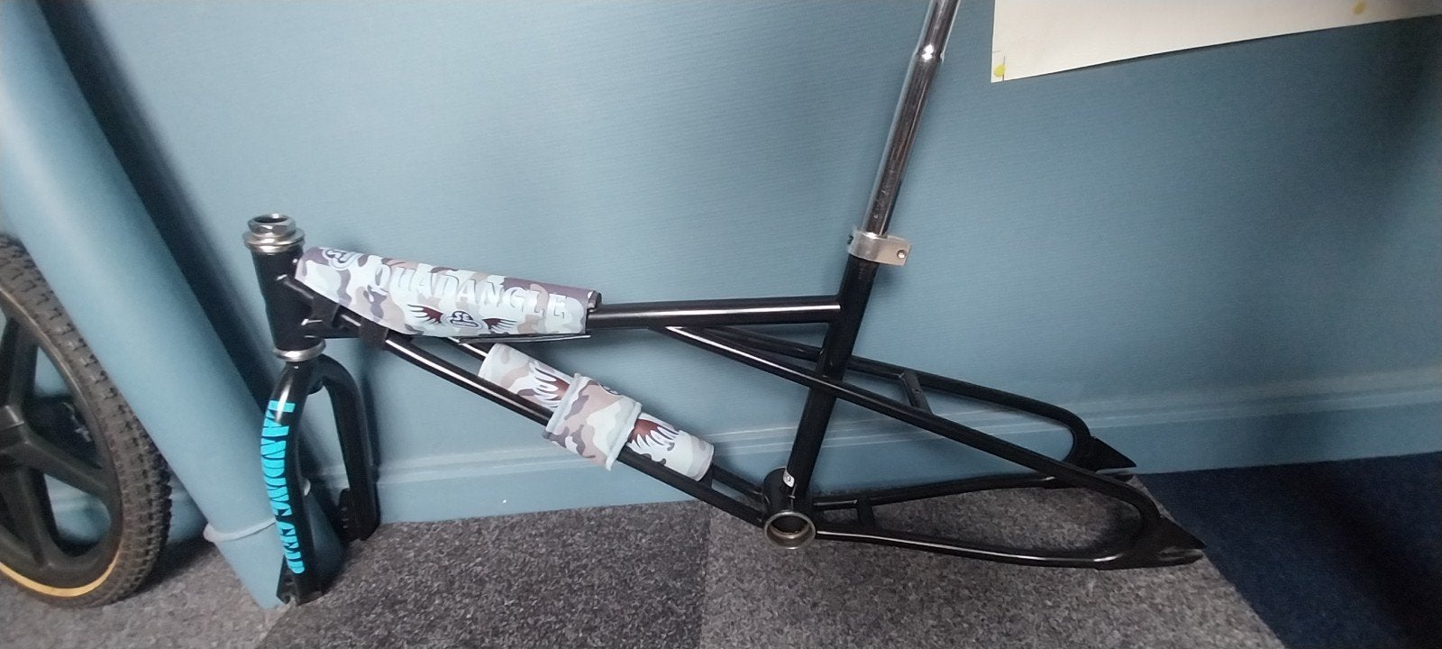 Bmx Se Qudangle frame + vork, Fietsen en Brommers, Staal, 20 tot 24 inch, Se Racing, Ophalen of Verzenden