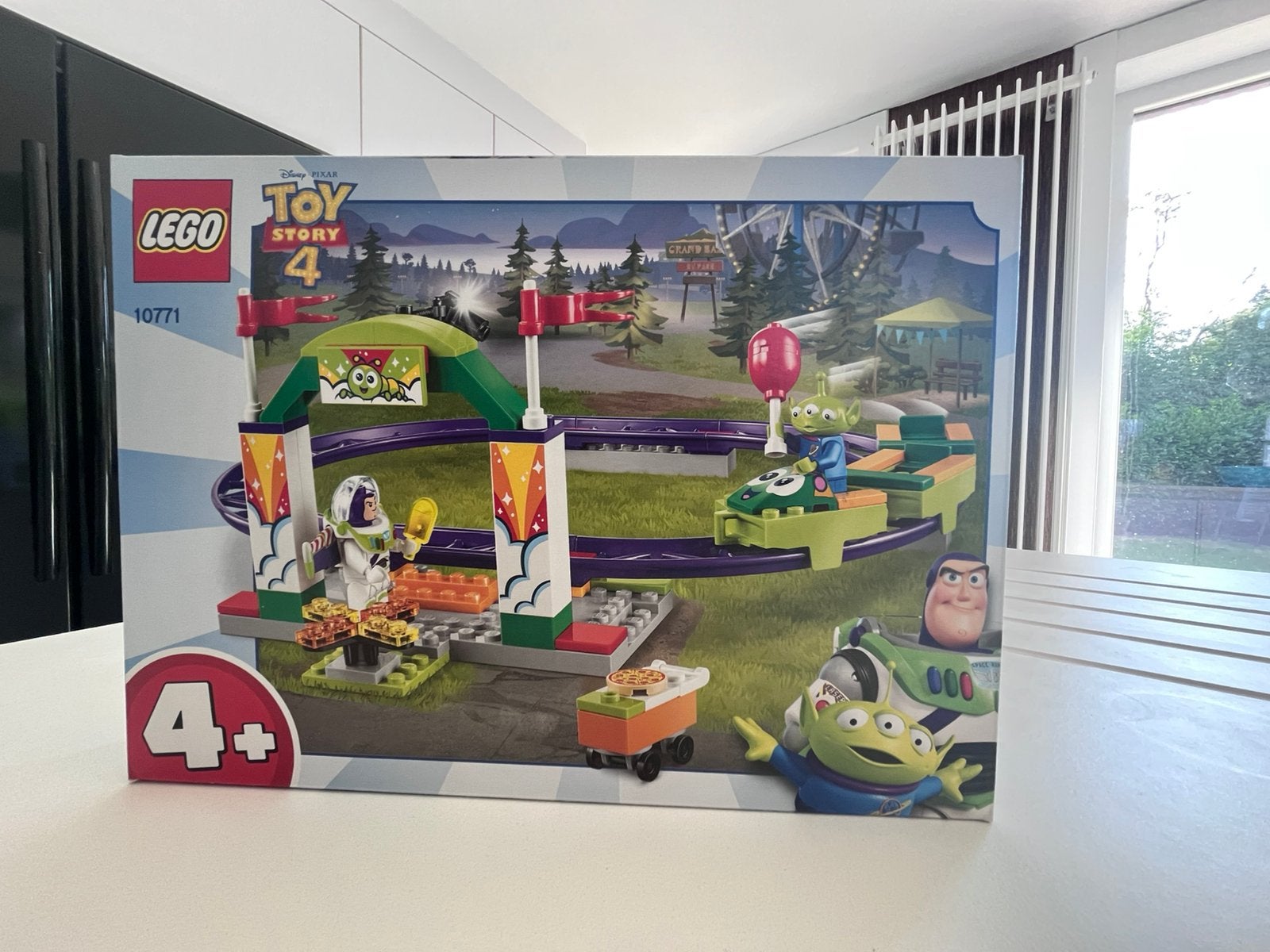 10771 Lego Toy Story 4 Carnival Thrill Coaster, Kinderen en Baby's, Ophalen, Overige thema's, Nieuw, Complete set