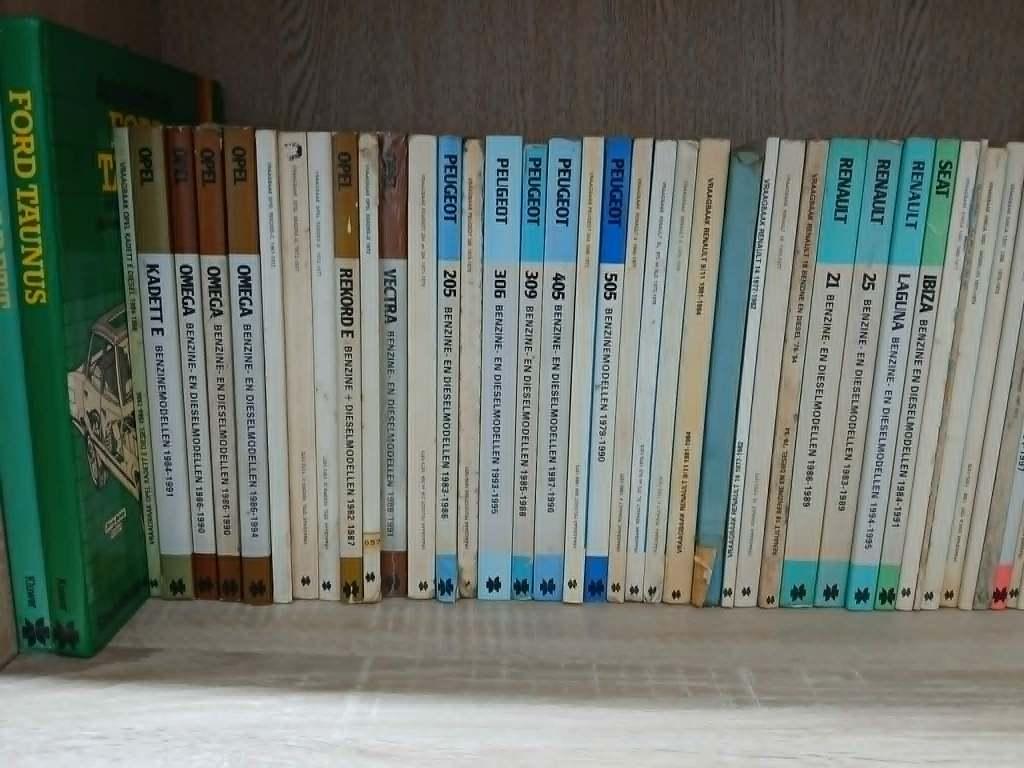 werkhandboeken, Livres, Autos | Livres, Utilisé, Autres marques, Enlèvement
