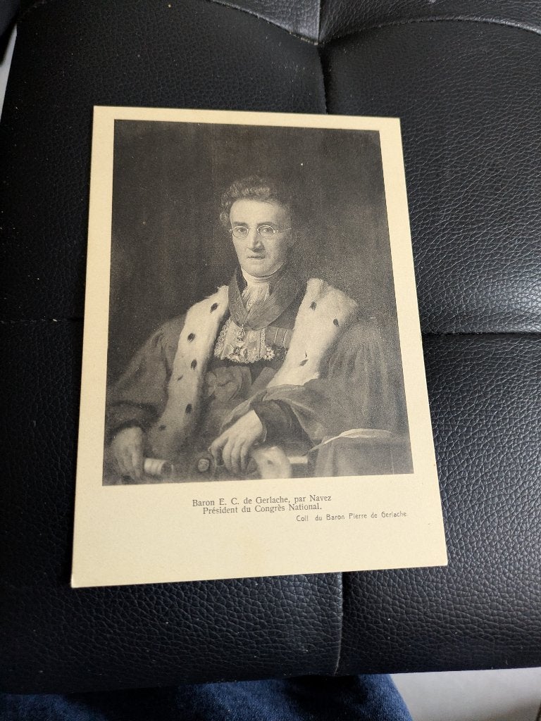 Baron E.C. de Gerlache, Collections, Cartes postales | Thème, Enlèvement ou Envoi, Non affranchie