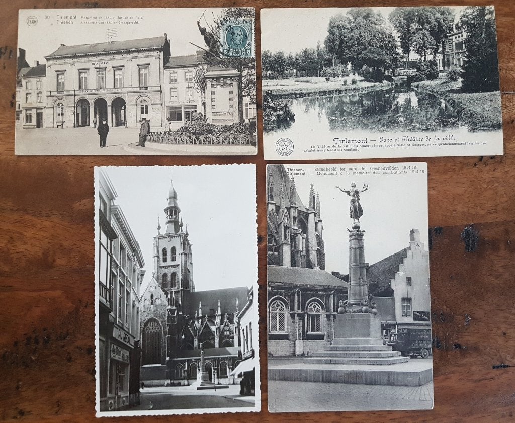 Tienen Tirlemont ( 2,50 euro/ postkaart ), Collections, Cartes postales | Belgique, Brabant Flamand, Enlèvement ou Envoi