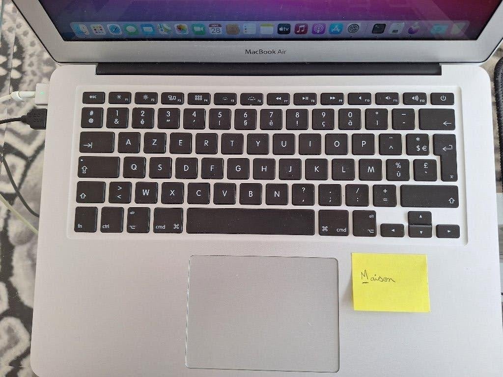 MacBook Air 13" (2015) - 256 Go SSD / 8 Go RAM, Informatique & Logiciels, 256 GB, Enlèvement ou Envoi, Comme neuf, MacBook