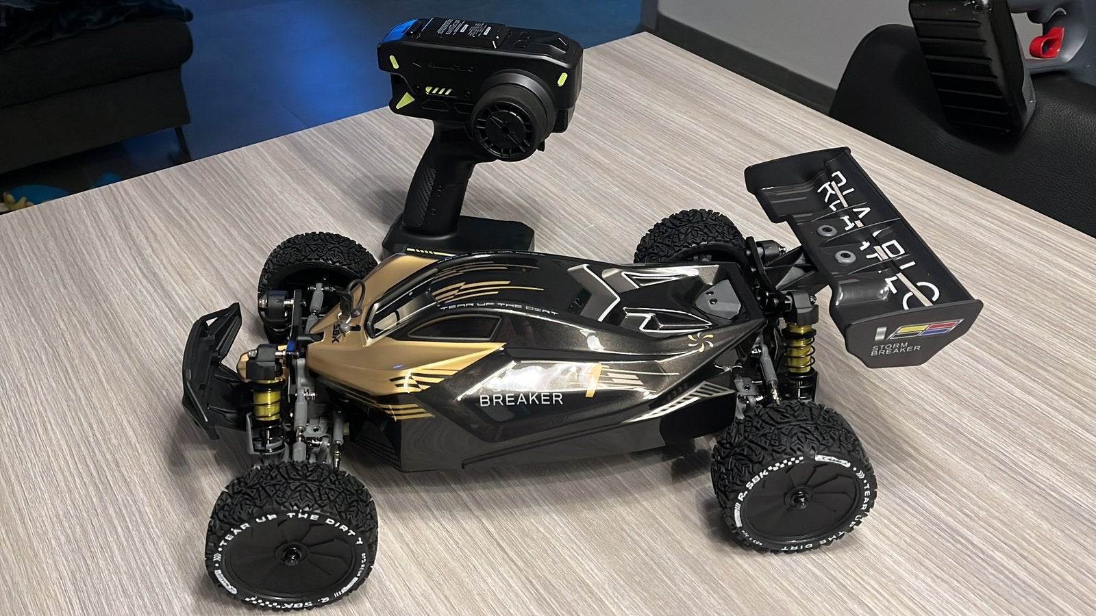 Rlaarlo SBK Storm Breaker RC Buggy, Hobby en Vrije tijd, Modelbouw | Radiografisch | Auto's, Auto offroad, Nieuw, Schaal 1:10