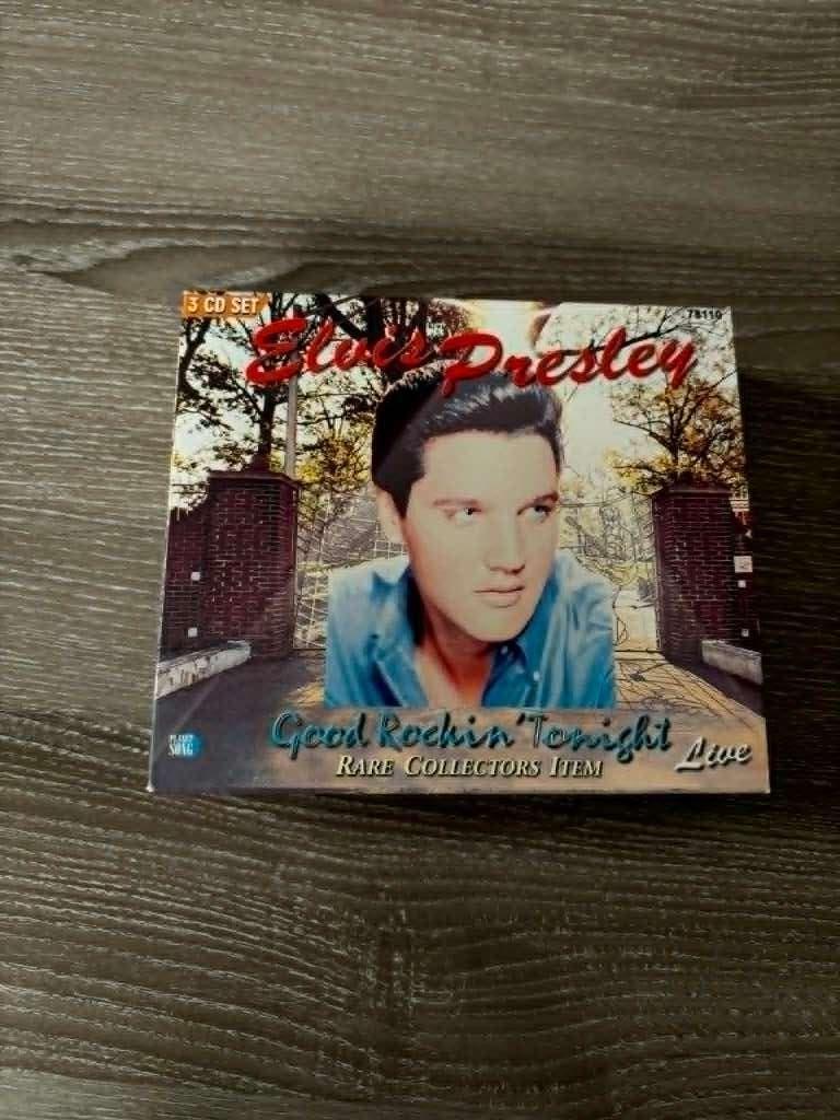 Elvis 3cdbox, Good rockin' tonight, rare collector's item, Ophalen of Verzenden, Zo goed als nieuw, Rock-'n-Roll