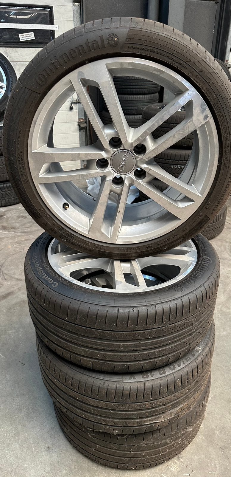 18" AUDI TT originele velgen, Ophalen, Velg(en)