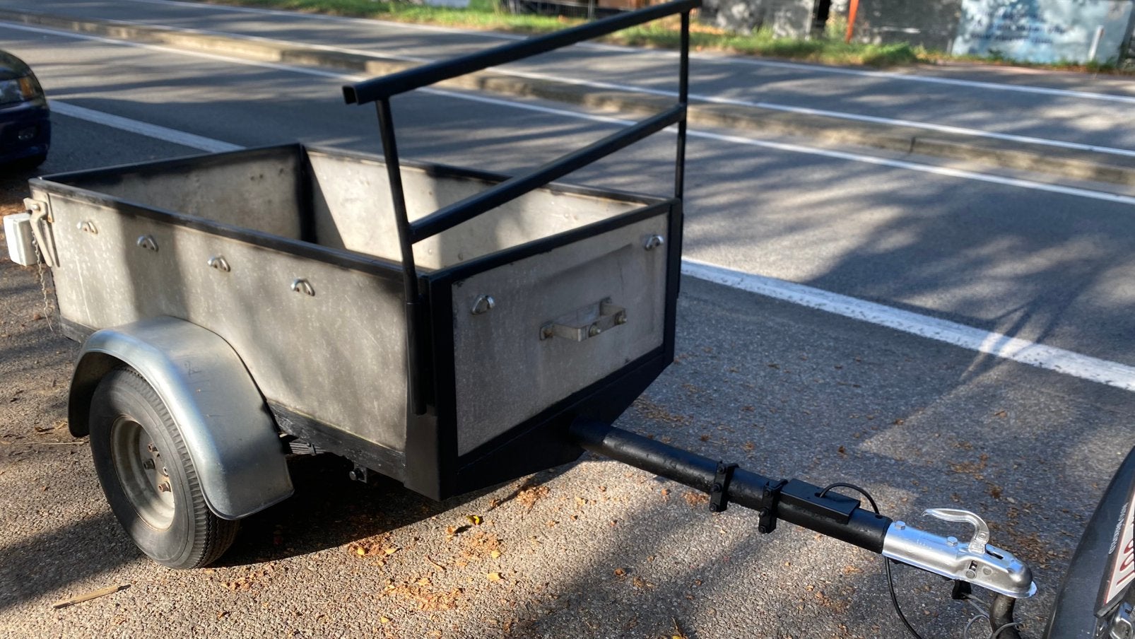 Remorque en très bon état - Housse en fer incluse, Autos : Divers, Enlèvement, Comme neuf