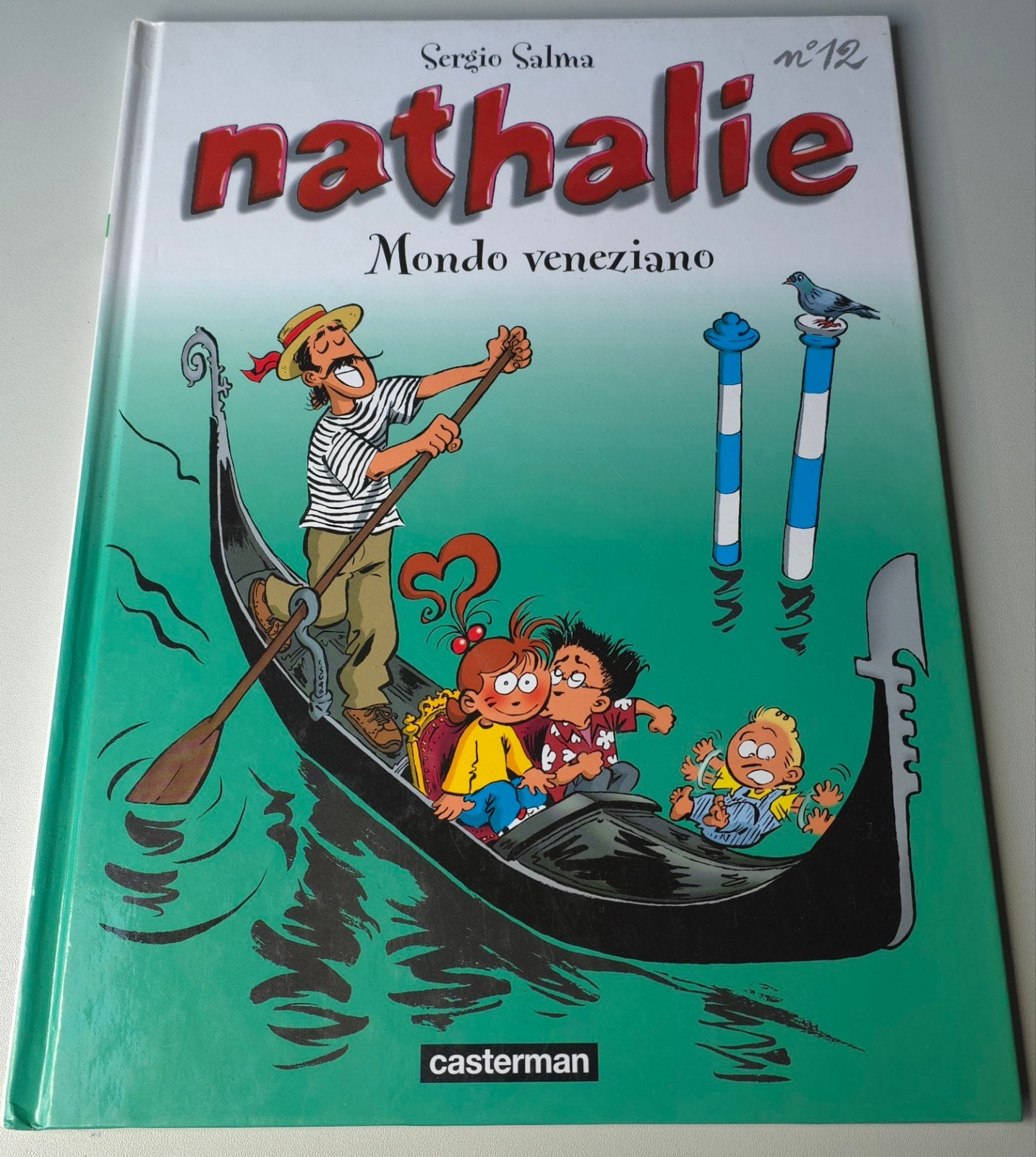 BD tome 12 Nathalie Mondo Veneziano, Boeken, Stripverhalen, Verzenden, Eén stripboek, Salma, Zo goed als nieuw