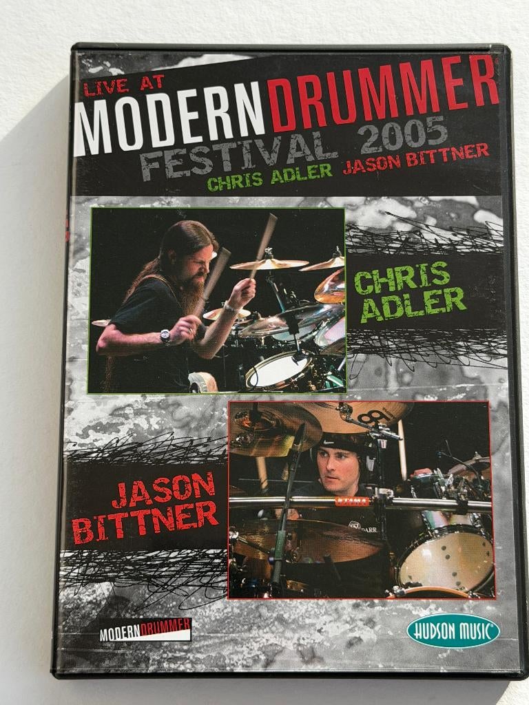 Chris Adler & Jason Bittner - Live Modern Drummer Festivall, Alle leeftijden, Ophalen of Verzenden, Gebruikt, Muziek en Concerten