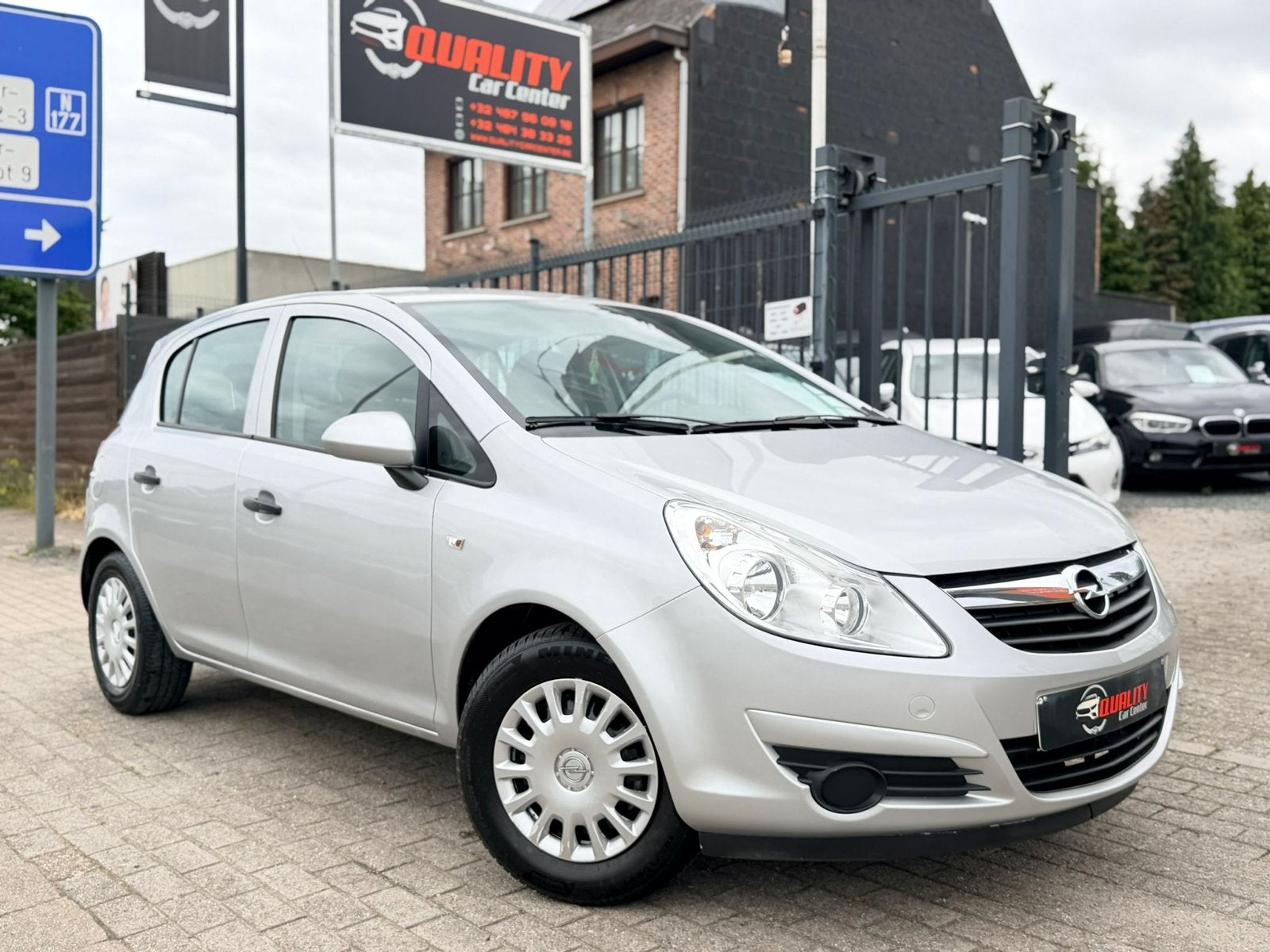 Opel Corsa 2009 *054000km* 5deurs 1St Eig Nette Staat, Autos, Argent ou Gris, Achat, Entreprise, Entretenue par le concessionnaire