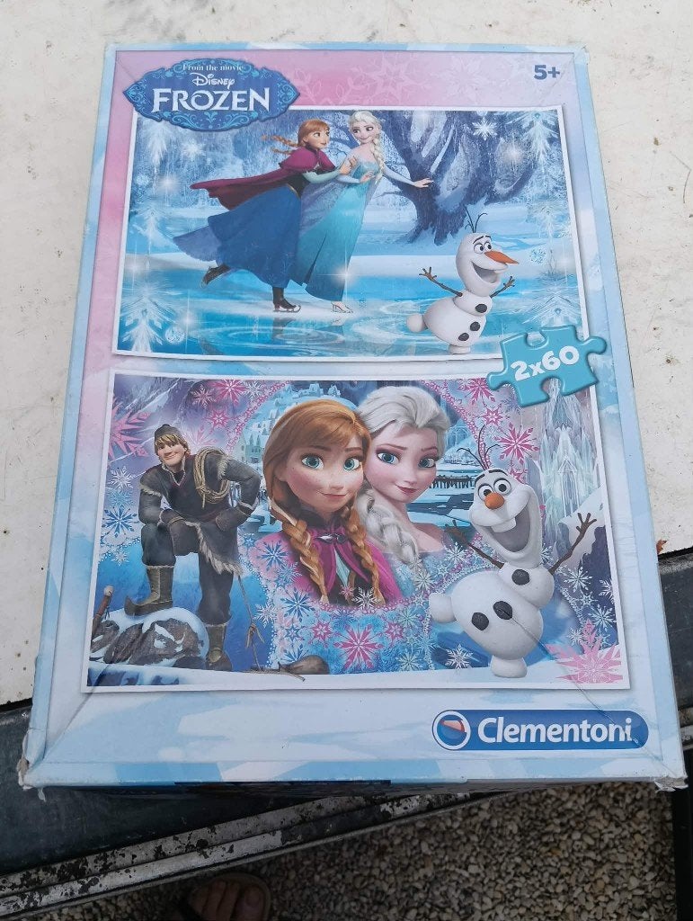 puzzel frozen, Ophalen