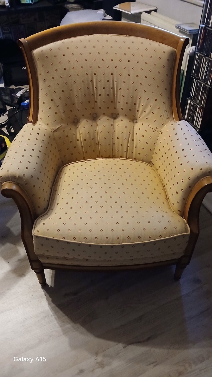 jean roche fauteuil, Enlèvement