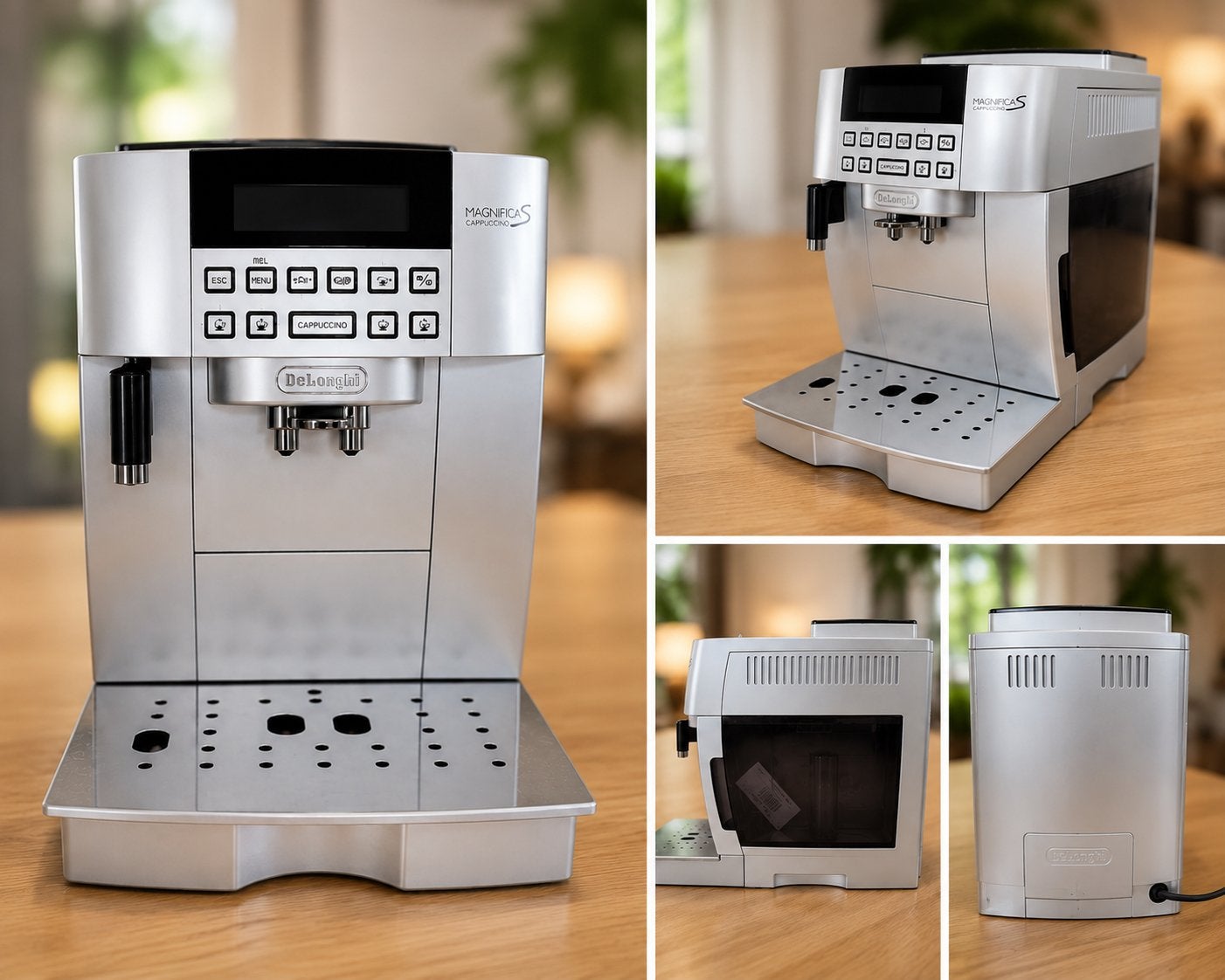 De’Longhi Magnifica S Cappuccino ECAM22.360.S, Ophalen, Zo goed als nieuw, Koffiemachine, Gemalen koffie