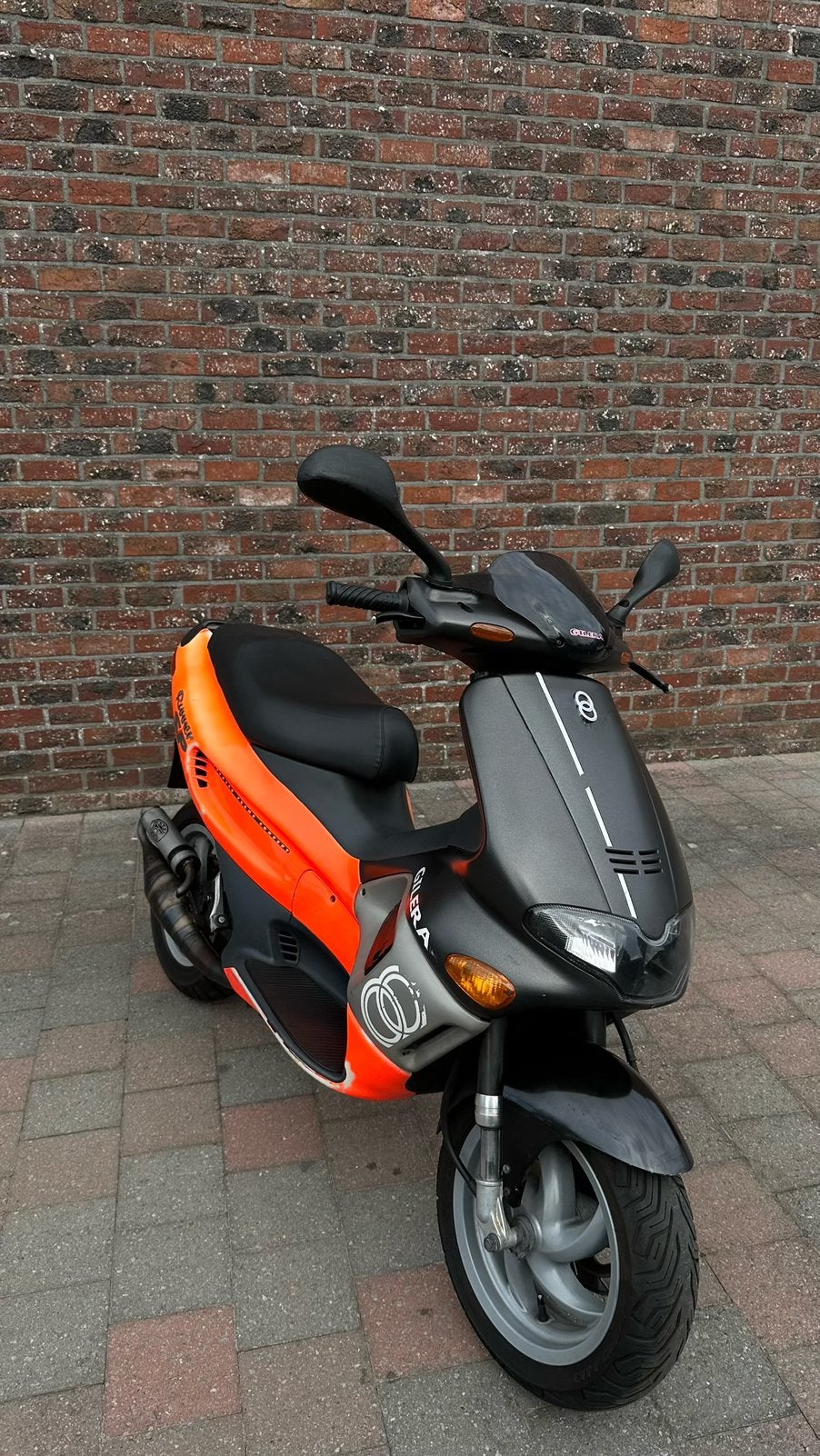 gilera runner dd 70cc, Fietsen en Brommers, Ophalen, Overige modellen, Klasse B (45 km/u), Zo goed als nieuw