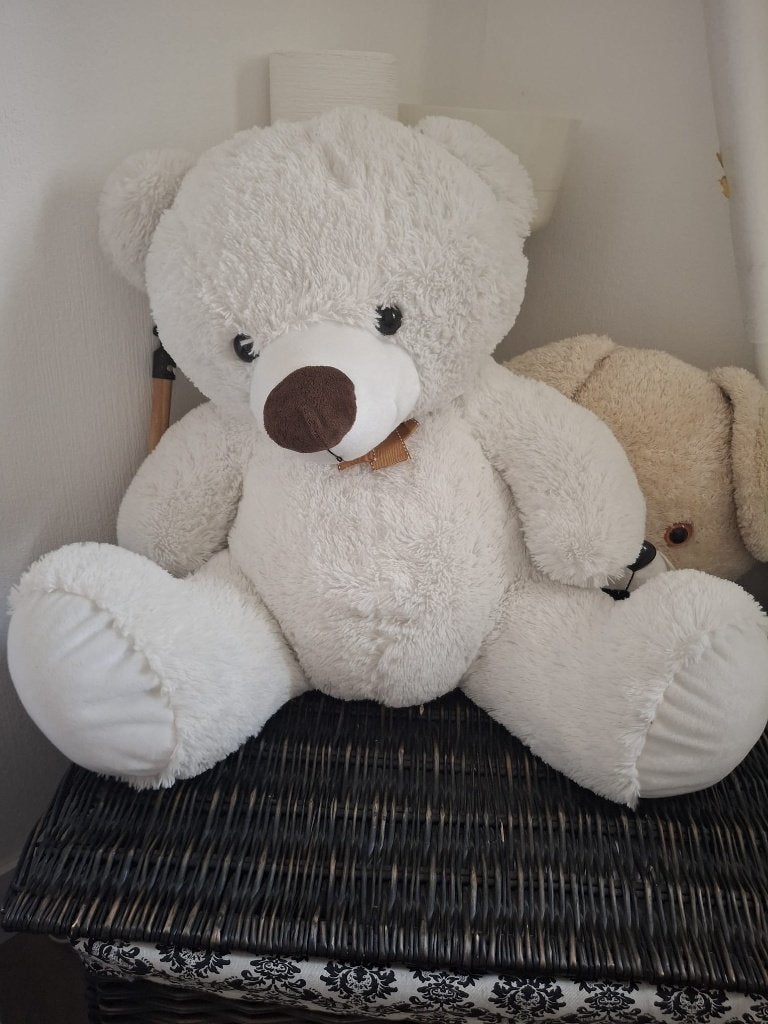 pluche beer, Kinderen en Baby's, Speelgoed | Knuffels en Pluche, Ophalen, Beer, Zo goed als nieuw, Middelgroot (20 tot 80 cm)