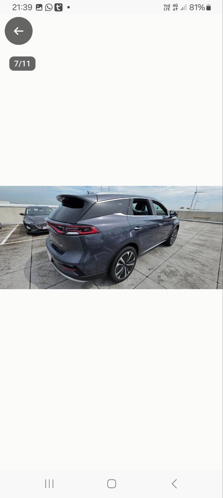 BYD Tang flagship  - full option - 10.500km, Autos, Achat, Noir, 5 portes, Particulier