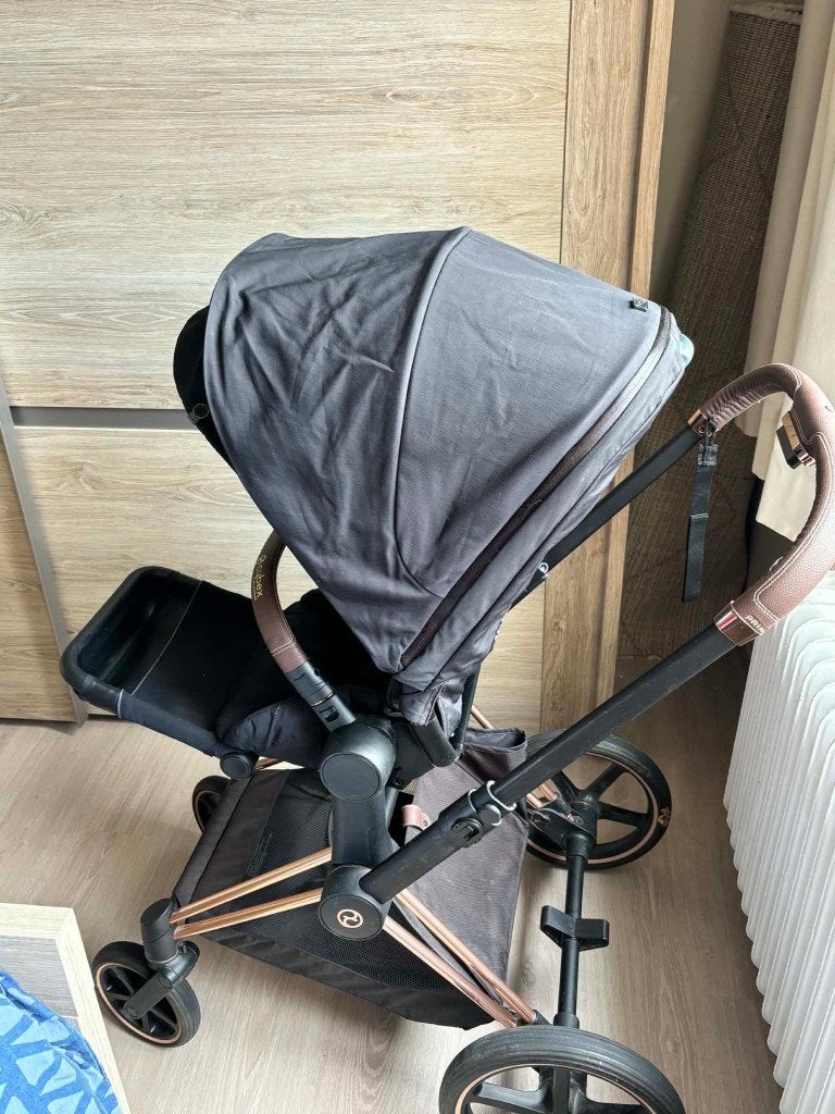 Poussette Cybex Priam rose gold, Autres marques, Pneus, Poussette combi, Enlèvement