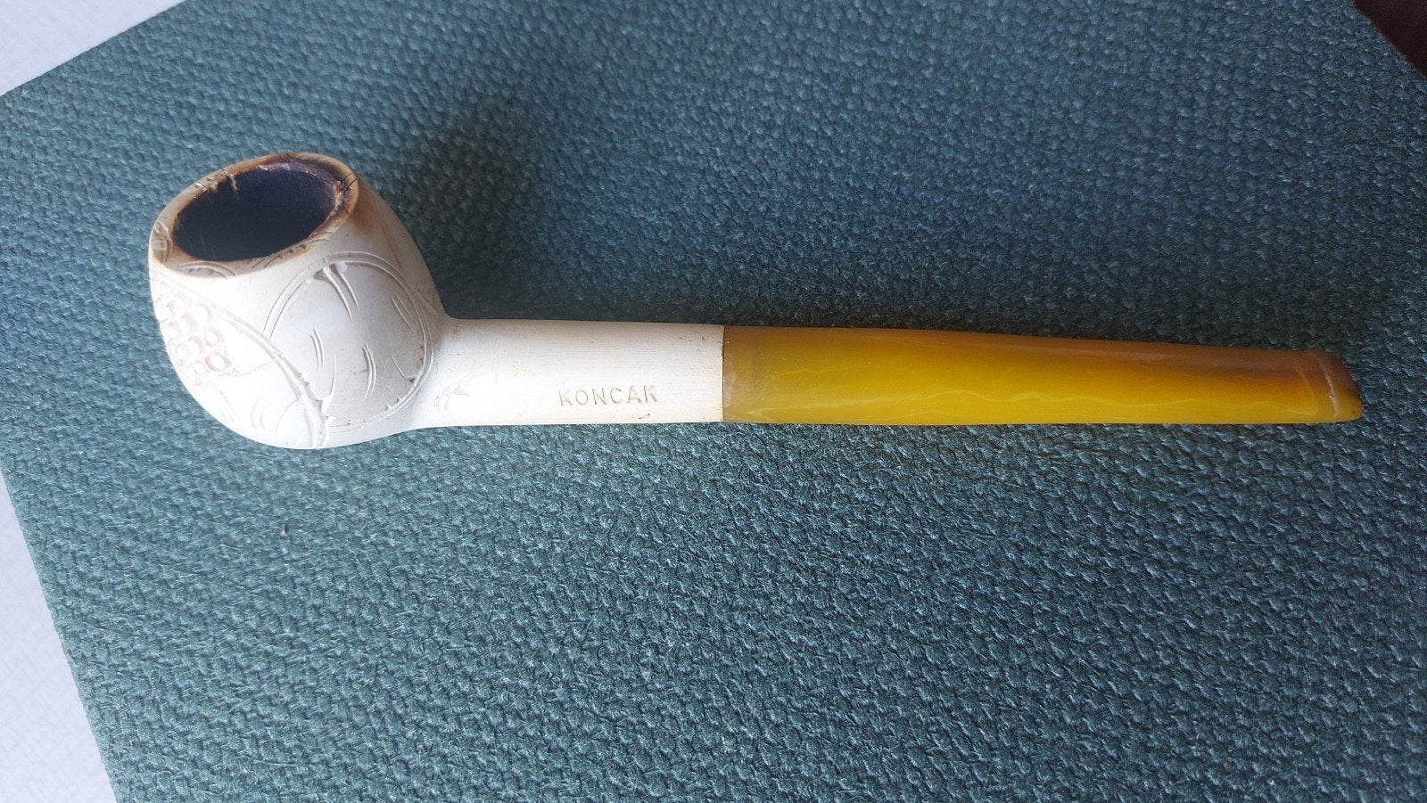 KONCAK meerschuim pijp, Verzamelen, Ophalen of Verzenden